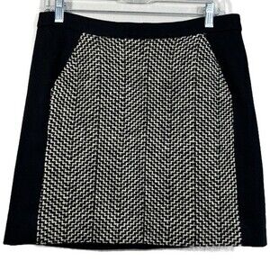 J. Crew Postage Stamp 100% Wool Mini Skirt Size 6